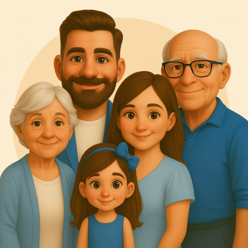 La famille Conte — MaisonConte
